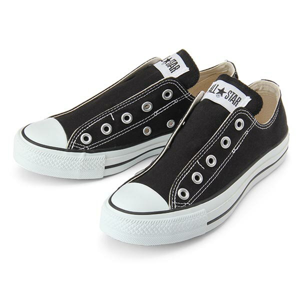 コンバース メンズ レディース キャンバス スリッポン スニーカー オールスター スリップ3 ローカット ブラック黒　converse allstar slip 【送料無料】