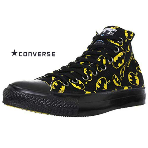 コンバース メンズレディーススニーカー オールスター バットマンハイカットHI ブラック converse allstar bm BATMAN 送料無料