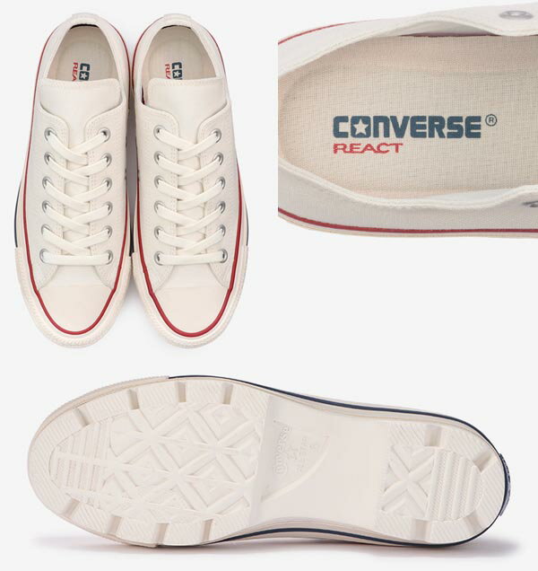 コンバース スニーカー メンズ レディース オールスター100 チャンク ローカット converse allstar 100 CHUNK ox ホワイト/トリコ ブラック 100周年モデル 送料無料