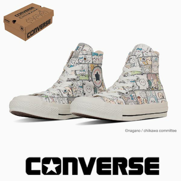 コンバース オールスター CM HI ちいかわ CONVERSE ALLSTAR CM HI / CHIIKAWA マルチ レディース キャンバス スニーカー ハイカット 【2月26日発売予定】のサムネイル