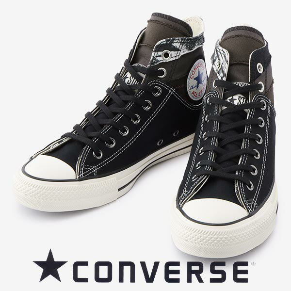 コンバース オールスター 100 コウスケ カワムラ ハイカット ブラック converse allstar 100 KOSUKE KAWAMURA hi 河村康輔 メンズレディーススニーカー 情熱大陸 コラージュ 送料無料