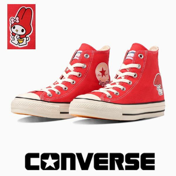 コンバース レディース キャンバス スニーカー オールスター (R) マイメロディ ハイカット レッド converse allstar r my melody hi 3130970 サンリオ 【送料無料】