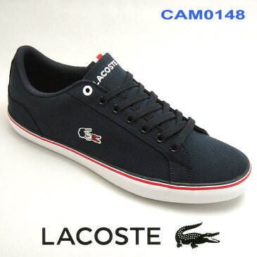 ラコステ スニーカー メンズ キャンバス LEROND 218 1 QSP ネイビー/ホワイト lacoste cam0148 092 【10%OFF】靴シューズ 送料無料
