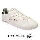 ラコステ スニーカー メンズ ラコステ レザー スニーカー メンズ EUROPA PRO TRI 123 1 ホワイト/ネイビー/レッド 白 lacoste 45sma0117 407 ヨーロッパ トリコロール フランス国旗カラー 靴 【送料無料】