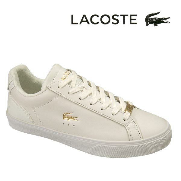 ラコステ レザースニーカー レディース ラコステ スニーカー レディース レザー LEROND PRO 2223 1ASIA CFA ホワイト/ゴールド 白 lacoste レロンド プロ 46cfa0037 216 靴 【送料無料】