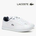 ラコステ ラコステ スニーカー レディース レザー CARNABY PRO TRI 123 1 45SFA0084 407 ホワイト/ネイビー 白 lacoste カーナビー トリコロール 仏国旗カラー フランス国旗 靴 【送料無料】