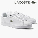 ラコステ スニーカー メンズ ラコステ スニーカー メンズ レザー CARNABY PRO BL23 1 ホワイト/ネイビー 白 lacoste 45SMA0110 042 カーナビー 靴 シューズ 【送料無料】