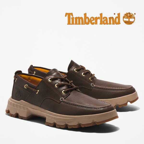 ティンバーランド メンズ スニーカー グリーンストライド TBL オリジナルズ ウルトラ モック トゥ オックスフォード Original Ultra モカシン Timberland A5RH4 ダークブラウン 【送料無料】