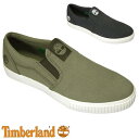 ティンバーランド Timberland メンズ キャンバス スリッポン シューズ MYLO BAY SLIP ON A663H ダークブルー A664S ライトトープ スニーカー 【送料無料】