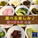 選べる楽しみ♪京つけもの4品 京都 送料無料 漬け物 京漬物 ぬか漬け ギフト 腸活 発酵 乳酸発酵 発酵漬物 京土産 お酒のつまみ ご飯のお供 お取り寄せ グルメ 老舗 京つけもの川久 北尾商店
