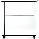 売れ筋 大衣桁 黒 日本製 プラスチック