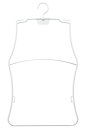 K-111M白 女児水着ハンガー水着用ハンガー