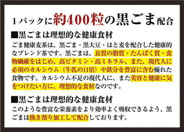 胡麻麦茶 お試し2袋セット 700g(40P＋16P)で送料無料！巷で大流行の胡麻麦茶ペットボトル！！お得なティーパックタイプ★ 健康茶 ごま麦茶 ティーバッグ麦茶 胡麻むぎ茶【通常宅配便】