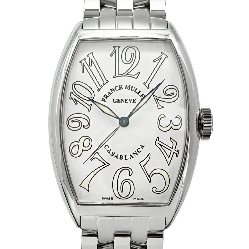 [中古] フランクミュラー カサブランカ 5850HC 自動巻き ステンレススチール ホワイト 磨き済 CASABLANCA FRANCK MULLER