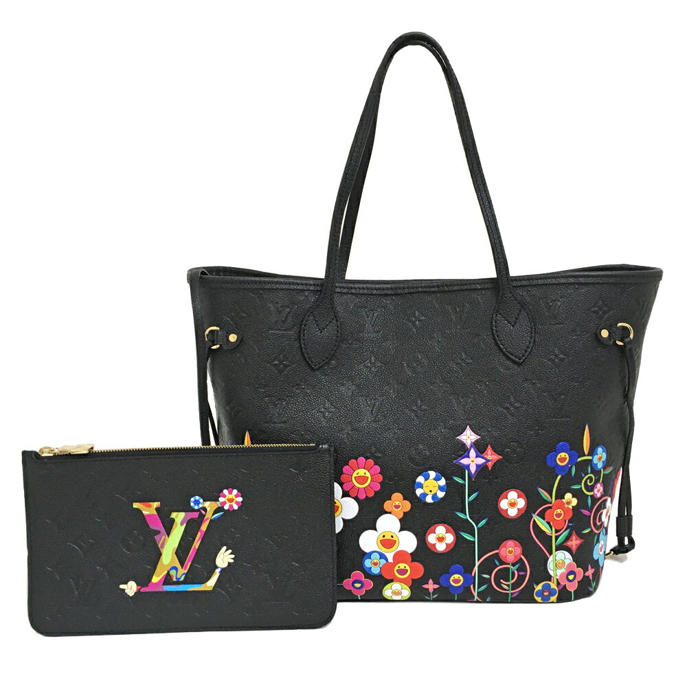 Rakuten - [未使用] ルイヴィトン LV×TM モノグラム・アンプラント ネヴァーフル MM 村上隆コラボ M13675 スーパーフラット LOUIS VUITTON LV [中古]