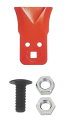 アイウッド製 最強乗用モア (2枚,カラー2個}+ボルト(大)(2個)セット オーレック 共立 アグリップ