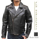 ライダースジャケット メンズ 本革 ダブルライダース UKタ...