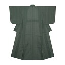 小千谷ちぢみ 麻矢鱈縞模様 単衣着物【未着用品】
