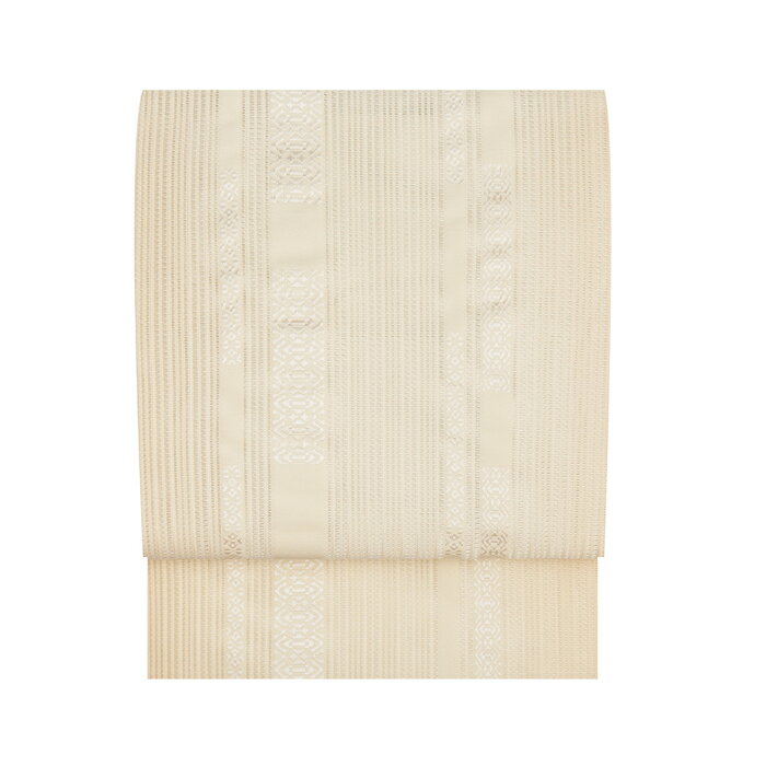 ★西村織物本場筑前博多織紗献上　夏八寸名古屋帯【未着用品】のサムネイル