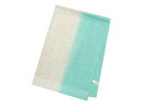 【おつとめ品!】帯揚げ暈し 格子絹100%水色【新品】