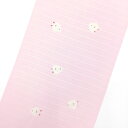 和小物さくら夏帯揚げ東雲絽絞り 千鳥に墨薄い撫子色【新品】