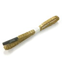 和小物さくら帯締め飴色三段綾竹鎧手組日本製 絹100%(金属糸使用)【新品】
