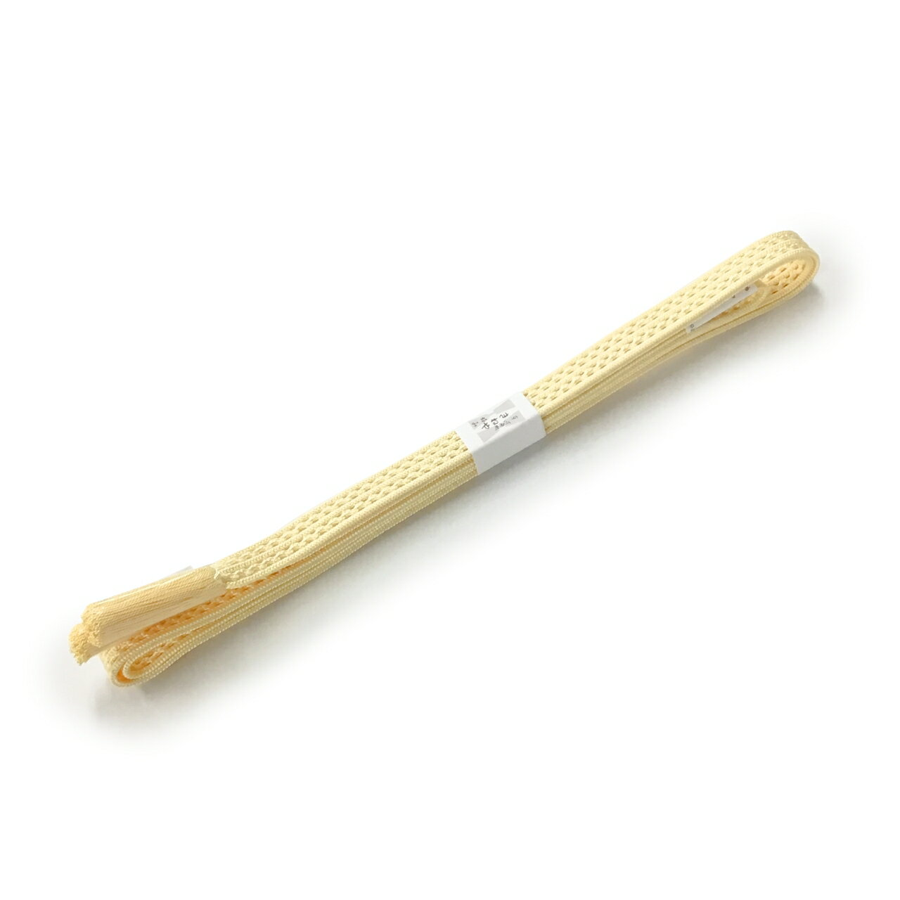 樂天商城 - 夏帯締めきねやレース組薄い淡黄色絹100％【未着用品】