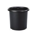 グリーンパル 菊鉢 9号 黒 容量:約11L