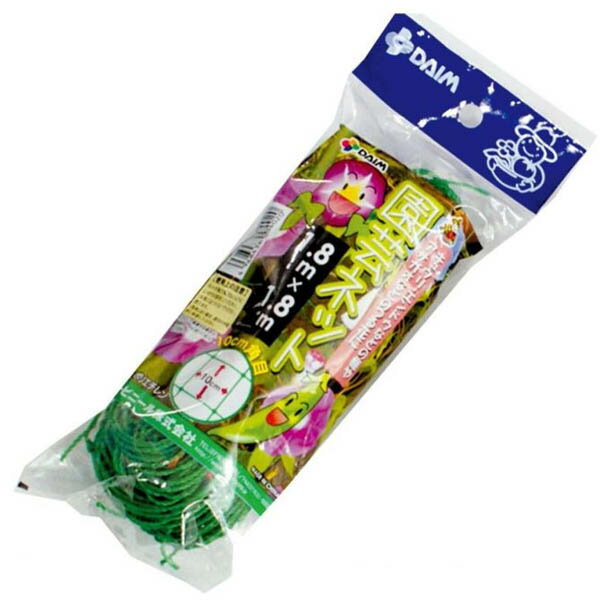 第一ビニール　園芸ネット　W1.8m×L1.8m　つる　家庭菜園