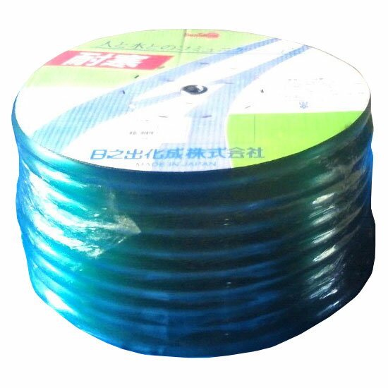 日之出化成 超耐寒パワロン ホース 15×20mm 50m巻 寒冷地 グリーン 半透明