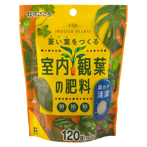 花ごころ　室内・観葉の肥料　120g