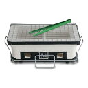 しちりん 角型ワイド 七輪 火ばさみ 敷台 角アミ キャンプ アウトドア BBQ かんてき