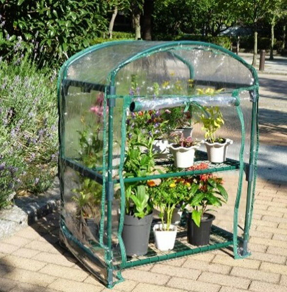 マルハチ産業 簡易温室 グリーンキーパー2段 #7400　ハウス　温室　植物（2023年）