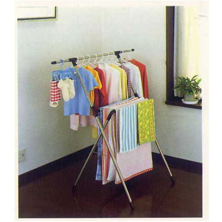 【数量限定】らくらく物干しスタンド CRX-02 天山 洗濯 段違い【特価】【沖縄・離島不可】