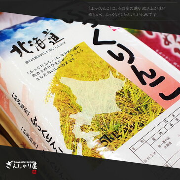 令和元年産 北海道産 ふっくりんこ 10kg (5kg×2袋セット)＜白米＞ 【送料無料】【北海道米 送料込み 米 お米 真空パック選択可】