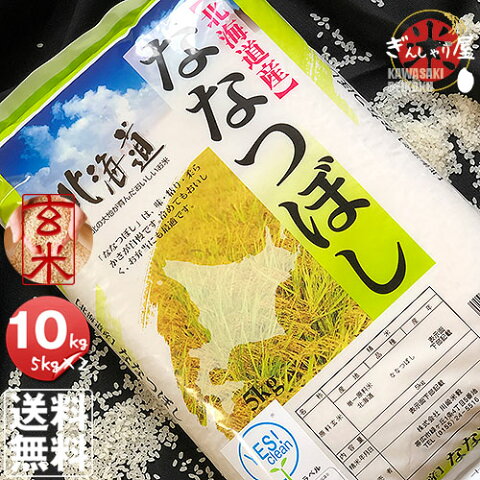 令和元年産 YESクリーン ななつぼし 玄米 10kg (5kg×2袋セット)＜玄米／白米／分づき米＞ 【送料無料】【北海道米 送料込み 米 お米 真空パック選択可】