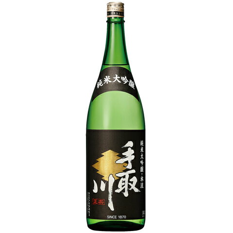 【送料無料】 手取川 (てどりがわ) 本流 純米大吟醸 1800ml(1.8L)瓶×1本 ※沖縄県は送料無料対象外 吉田酒造 てどりがわ ほんりゅう 純米大吟醸酒 石川県地酒 北陸地酒 [T.001.3859.01.SE]