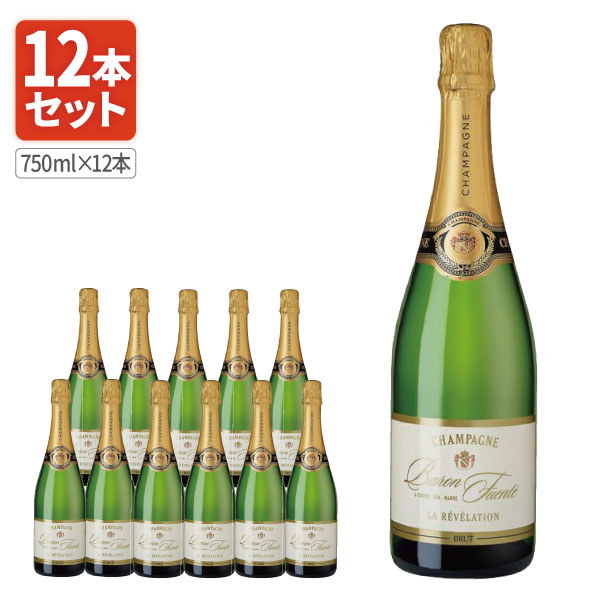 【1ケース12本セット送料無料】シャンパーニュ・ラ・レヴェレーション・ブリュット 750ml×12本 シャンパーニュ スパークリングワイン [S.4014.0.SE]