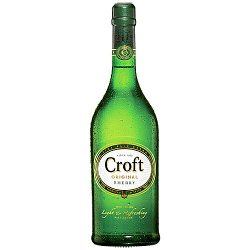 【送料無料】 ゴンザレスビアス クロフト ペールクリーム シェリー 750ml×1本 ※北海道・九州・沖縄県は送料無料対象外 シェリー酒 ゴンザレス ビアス