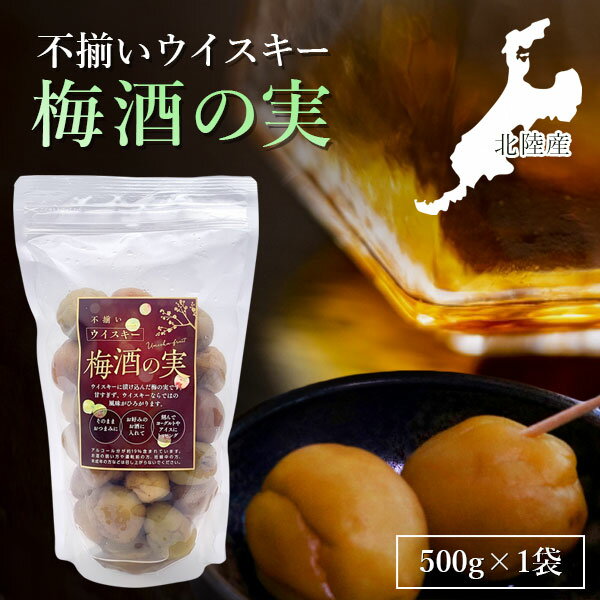 【送料無料】 ホクチン 不揃い ウイスキー 梅酒の実 500g×1袋※北海道・九州・沖縄県は送料無料対象外 ウイスキー梅酒の梅 梅の実 国産 北陸産 1000円ポッキリ [T.1514.1.SE]のサムネイル