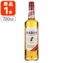 【送料無料】PADDY (パディ) ウイスキー アイリッシュ40度 700ml×1本※北海道・九州・沖縄県は送料無料対象外ブレンデッドウイスキー アイルランド ...