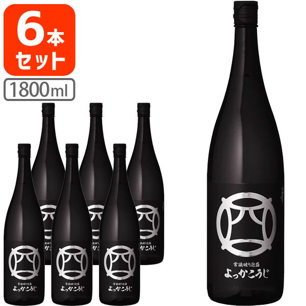 楽天燃えるカワサキグループ【6本セット送料無料】 忠孝酒造 よっかこうじ 43度 1800ml（1.8L）×6本セット ※北海道・九州・沖縄県は送料無料対象外 ちゅうこう 琉球泡盛 沖縄県[T.4180.5.SE]