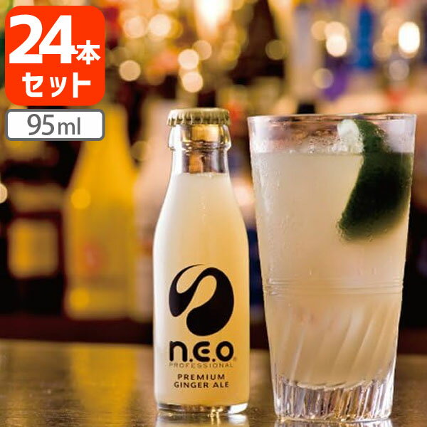 【1ケース(24本)セット送料無料】 n.e.o プロフェッショナル ジンジャーエール 95ml×24本[1ケース] ※沖縄県は送料無料対象外ネオ ジンジャーエール 辛口 [T.1337.SE]