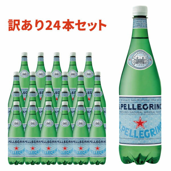 【賞味期限2024年3月24日】【1ケース(24本)送料無料】【訳あり商品】[並行輸入品]サンペレグリノ炭酸水 ペットボトル 500ml×24本※同梱不可※北海道・九州・沖縄県は送料無料対象外 Sanpellegrino スパークリングウォーター [S.1265.-.SE]