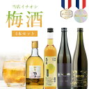 【4本セット送料無料】当店イチオシ梅酒 4本セットエリオン梅酒 、n.e.o ジンジャー梅酒、天狗舞梅酒、加賀梅酒※沖縄県は送料無料対象外<瓶リキュール>ネオジ...
