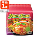  ヤムヤム タイラーメン トムヤムクンラーメン トムヤムシュリンプ味 1袋(70g×5食入) ＜食品＞※北海道・九州・沖縄県は送料無料対象外 トムヤムクン ヌードル yum yum インスタントラーメン