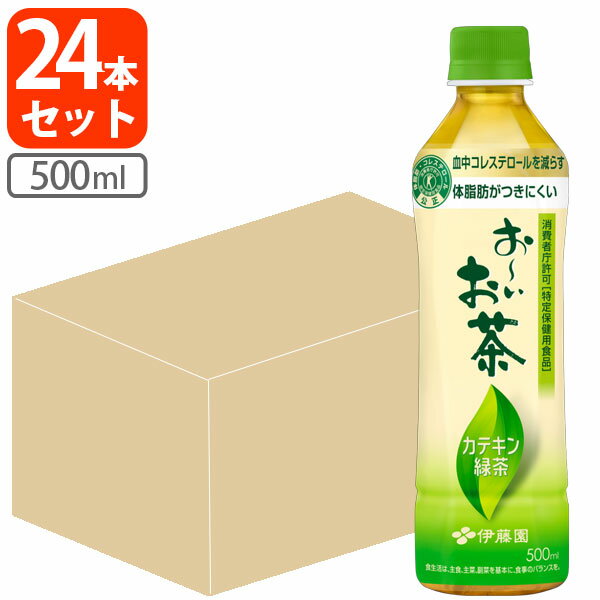 【1ケース(24本)セット送料無料】伊藤園 おーいお茶 カテキン緑茶 500ml×24本 ※北海道・九州・沖縄県は..