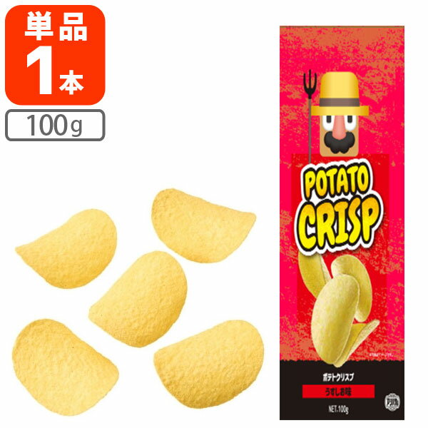 【送料無料】アシストバルール ポテトクリスプ うすしお味 100g×1個※北海道・九州・沖縄県は送料無料対象外ポテトチップス ポテチ おつまみ おやつ 1000...