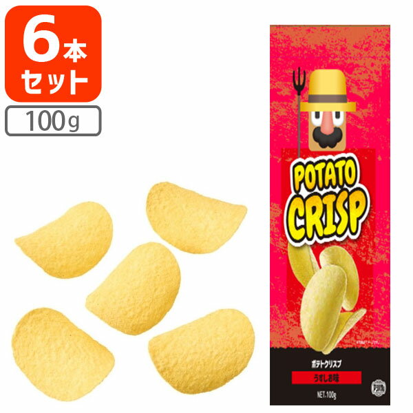 【6本セット送料無料】アシストバルール ポテトクリスプ うすしお味 100g×6個※北海道・九州・沖縄県は送料無料対象外ポテトチップス ポテチ おつまみ おやつ...