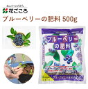 花ごころ ブルーベリーの肥料 500g 肥料 ブルーベリー 園芸 植え替え 園芸 ガーデニング 園芸用品 農業資材 農業用品 ガーデニング用品 ブルーベリー マグネシウム 魚粉 油粕